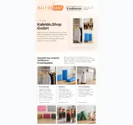 Kleine Seitenvorschau von kaleidoshop.de