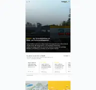 Kleine Seitenvorschau von kapsch.net