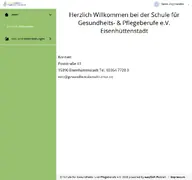Kleine Seitenvorschau von stundenplan.gesundheitsberufe-ehst.de