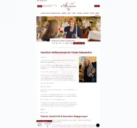 Kleine Seitenvorschau von hotel-alexandra-plauen.de