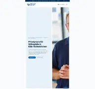 Kleine Seitenvorschau von ortho4sport.de
