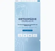 Kleine Seitenvorschau von orthopaedie-durlach.de