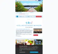 Kleine Seitenvorschau von hotelamwasser.m-vp.de