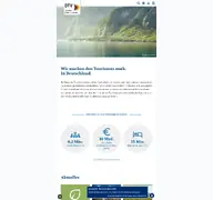 Kleine Seitenvorschau von deutschertourismusverband.de