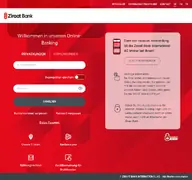 Kleine Seitenvorschau von online.ziraatbank.de
