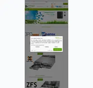 Kleine Seitenvorschau von servershop-bayern.de