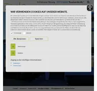 Kleine Seitenvorschau von stw-badnes.de