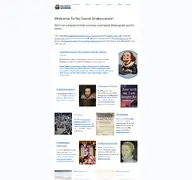 Kleine Seitenvorschau von nosweatshakespeare.com