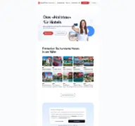 Kleine Seitenvorschau von hotelcard.de