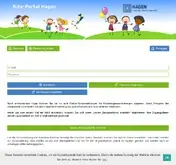 Kleine Seitenvorschau von kitaportal.hagen.de