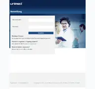 Kleine Seitenvorschau von kundenportal-unimed.de