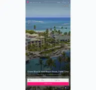Kleine Seitenvorschau von oceanbluesandbeach.5sternehotel.de