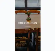 Kleine Seitenvorschau von hotel-donnersberg.de