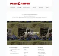 Kleine Seitenvorschau von campandtravel.de
