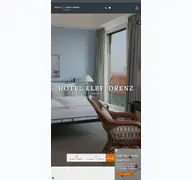 Kleine Seitenvorschau von hotel-elbflorenz.de