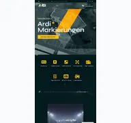 Kleine Seitenvorschau von ardi-markierung.de