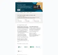 Kleine Seitenvorschau von healtheintent.com