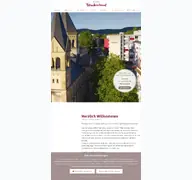 Kleine Seitenvorschau von hotel-frankenland.de