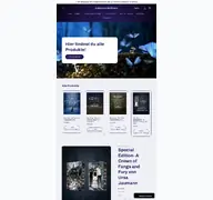 Kleine Seitenvorschau von arkanum-editions.de