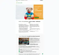 Kleine Seitenvorschau von kleinehelden-hospiz.de