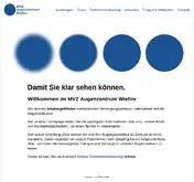 Kleine Seitenvorschau von augenzentrum-wiehre.de