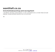 Kleine Seitenvorschau von wantitall.co.za