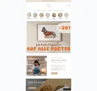 Kleine Seitenvorschau von lenaline.de