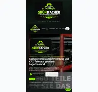 Kleine Seitenvorschau von gruenbacher-gmbh.de