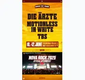 Kleine Seitenvorschau von novarock.at