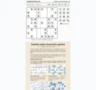 Kleine Seitenvorschau von sudokuonline.de