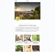Kleine Seitenvorschau von hotel-heinz.de