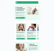 Kleine Seitenvorschau von kieferorthopaede089.de