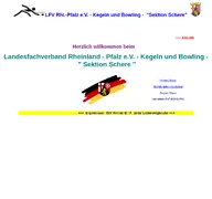 Kleine Seitenvorschau von lfv-rlp-kegeln.de
