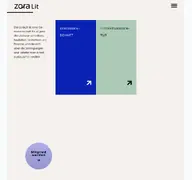 Kleine Seitenvorschau von zoralit.de