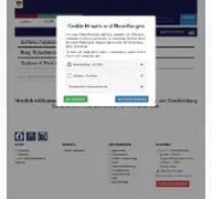 Kleine Seitenvorschau von augustusburg.ticketfritz.de