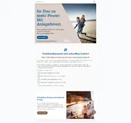 Kleine Seitenvorschau von suedwestbank.de