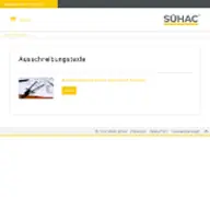 Kleine Seitenvorschau von suehac-mtb.de