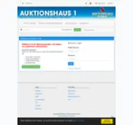 Kleine Seitenvorschau von auktionshaus1.de