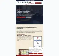 Kleine Seitenvorschau von wirtshaus-frauental.de