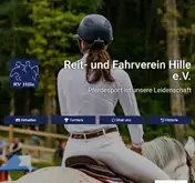 Kleine Seitenvorschau von rv-hille.de