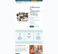 Kleine Seitenvorschau von auktionshausweidler.de