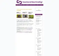 Kleine Seitenvorschau von saarland-nachhaltig.de