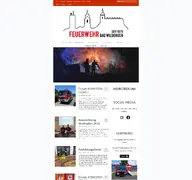 Kleine Seitenvorschau von fw-bad-wildungen.de