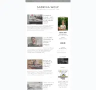 Kleine Seitenvorschau von sabrinawolf.de