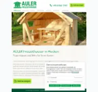 Kleine Seitenvorschau von auler-freizeithaus.de