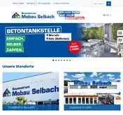 Kleine Seitenvorschau von mobau-selbach.de