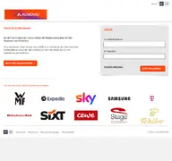Kleine Seitenvorschau von aumovio.mitarbeiterangebote.de