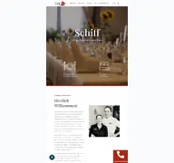 Kleine Seitenvorschau von hotel-restaurant-schiff.de