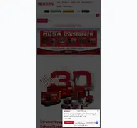 Kleine Seitenvorschau von mosa.de