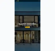 Kleine Seitenvorschau von aurentum-immobilien.de